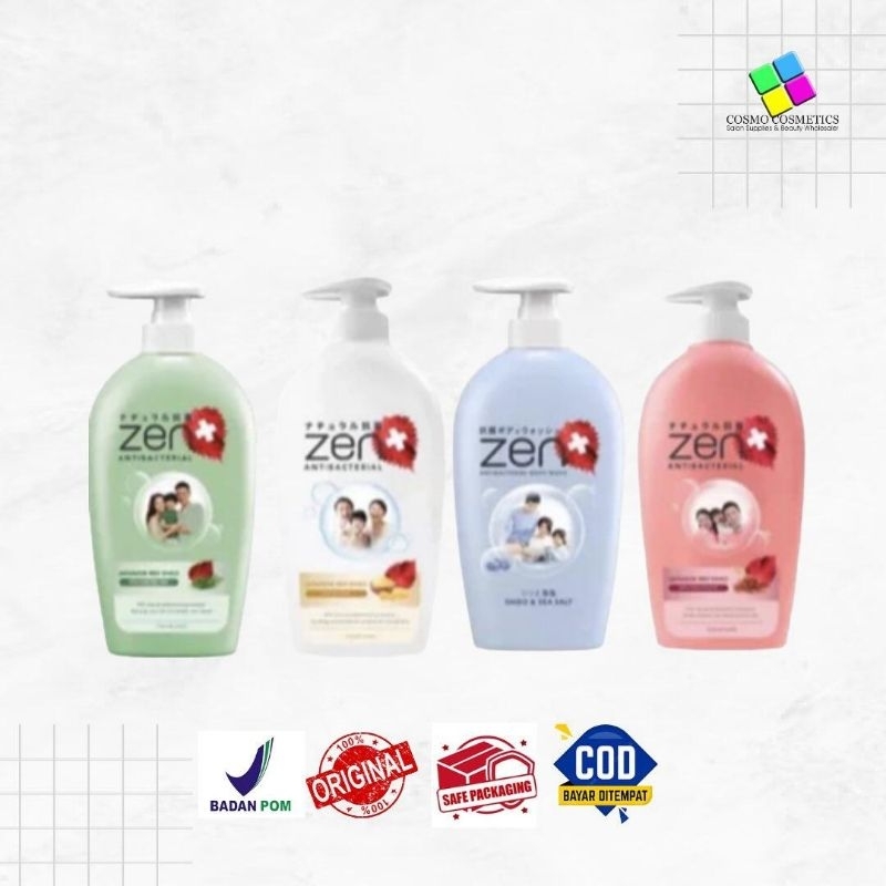 ZEN SABUN MANDI CAIR - KEMASAN BOTOL PUMP - 500ML