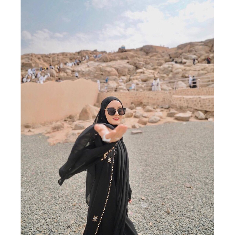 Ulyya Abaya || original by kazami || free inner hijab premium