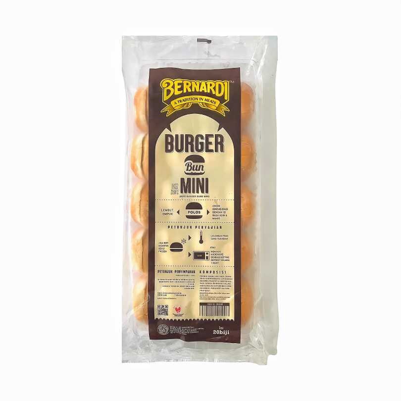 

Bernardi Roti Burger Mini Isi 20 pcs