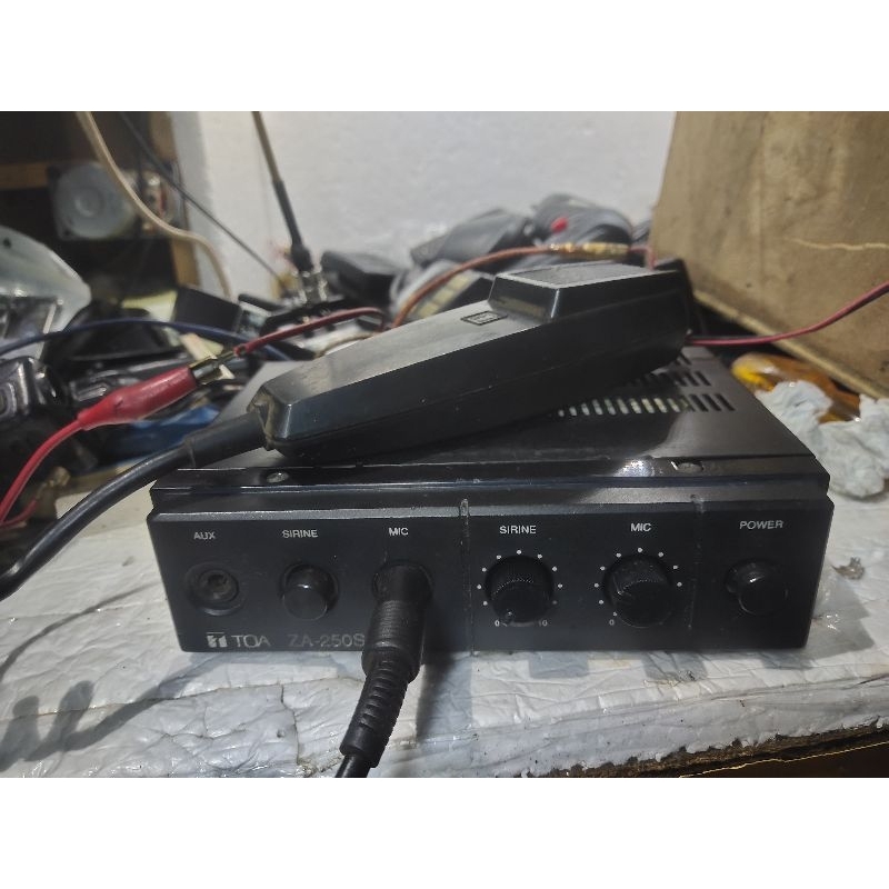 AMPLIFIER MOBIL TOA ZA-250S AMPLI MOBIL MERK TOA ZA25OS