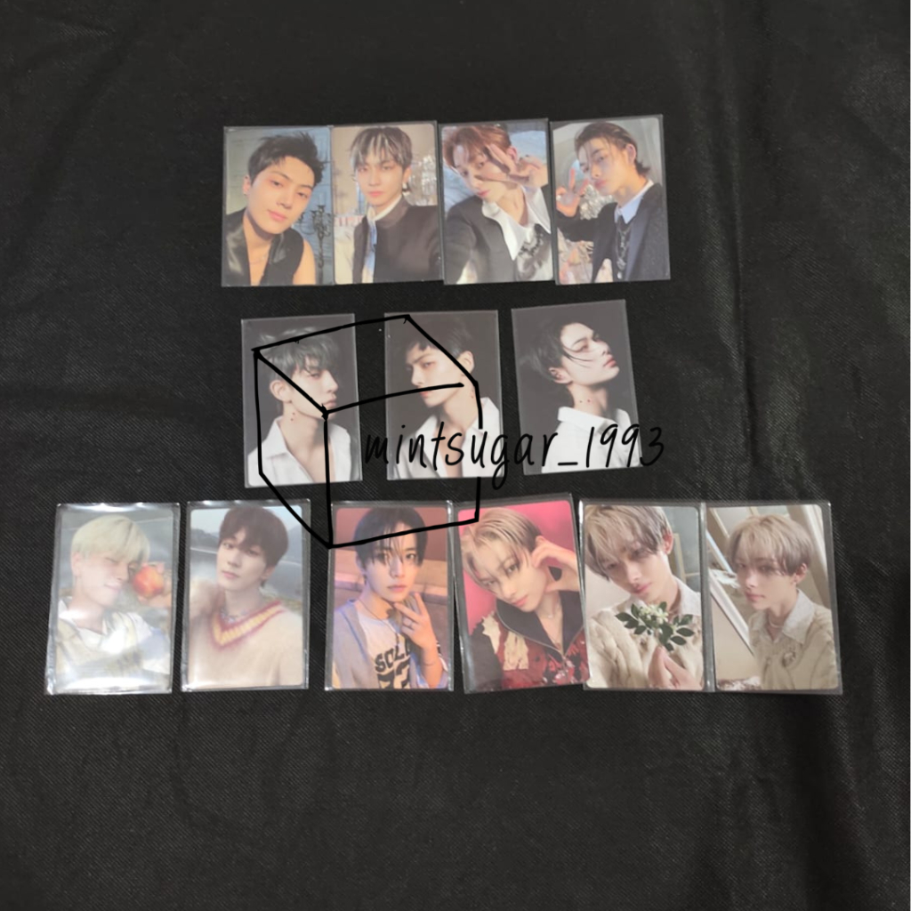 [ EXCLUDE PACKING | READY STOCK OFFICIAL ] PHOTOCARD ENHYPEN DARK BLOOD & ORANGE BLOOD ENGENE VER RE