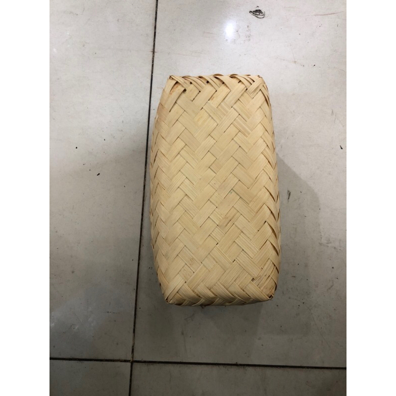 Besek bambu 10x20cm Besek bambu persegi panjang