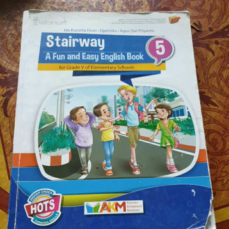 Stairway A Fun and Easy English Book Grade 5