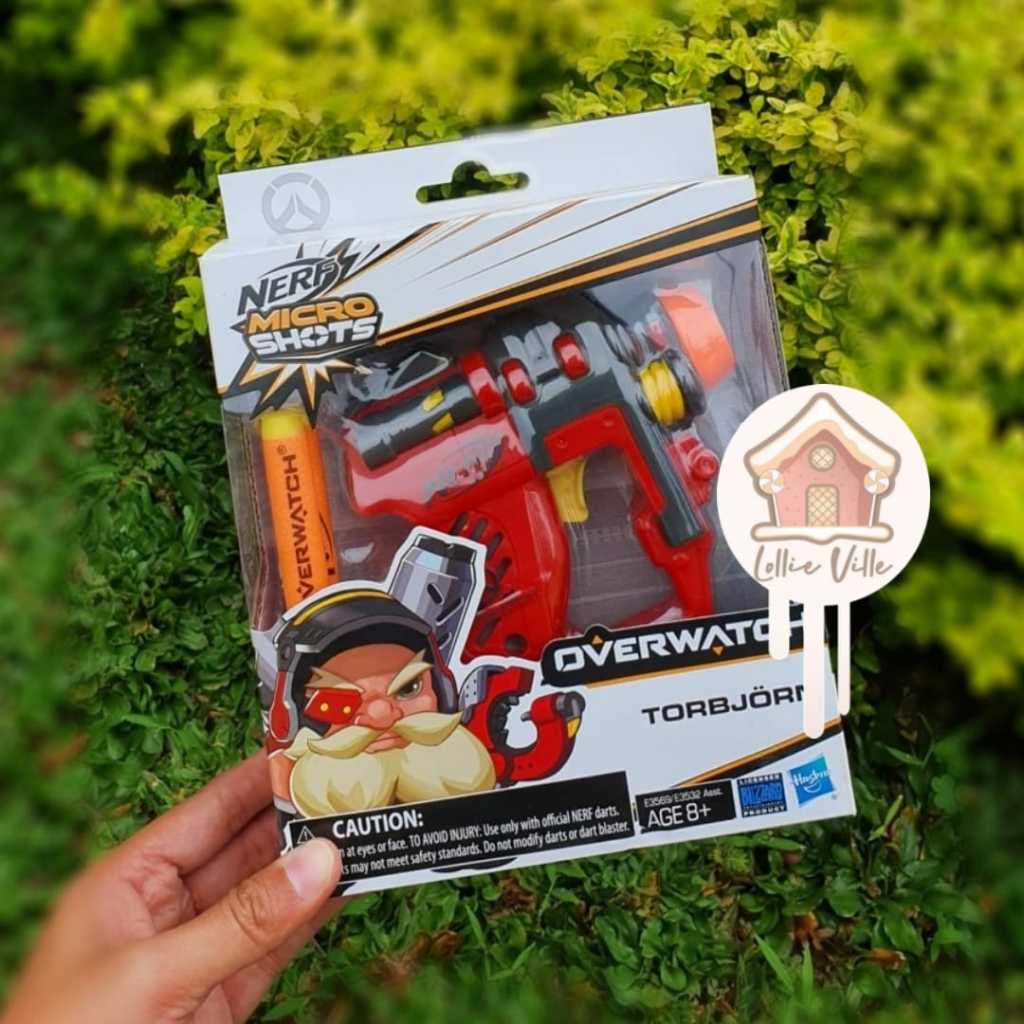 Nerf Microshots Overwatch Torbjorn