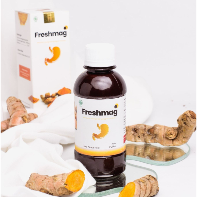 KHz Original Freshmag - Madu Herbal Fresh Maag Presmag Fresmag Solusi Atasi Asam Lambung Mual Maag N