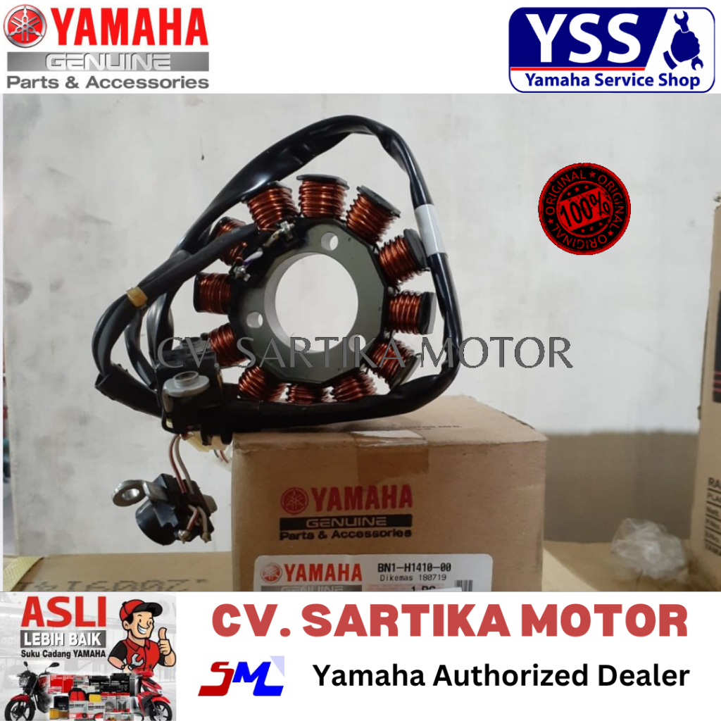 Spul Assy Mio M3 125 / STATOR ASSY (BN11) / BN1-H1410-00