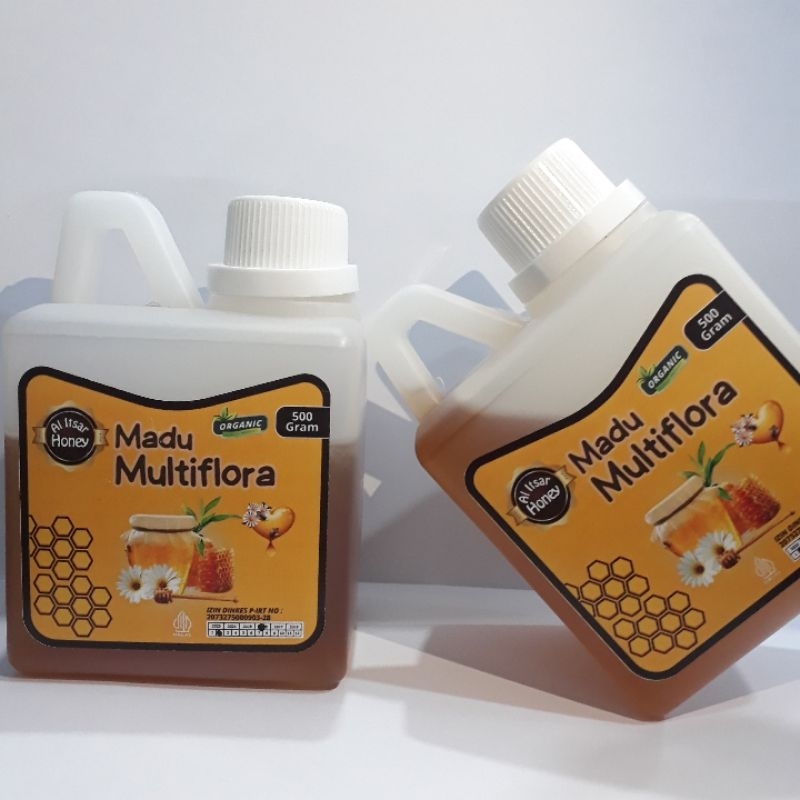 

Madu Al-itsar MULTIFLORA Original 500Gr/Imunitas/Daya Tahan Tubuh/Anemia/Nutrisi Tubuh