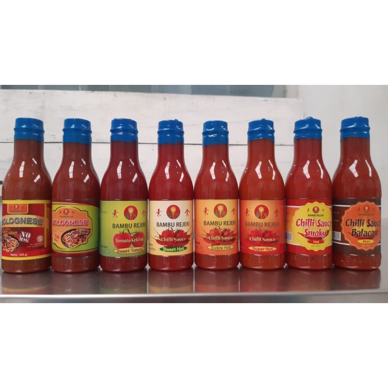 

Saus Sambal Bambu Rejeki (Halus/Biji) 360 gr.