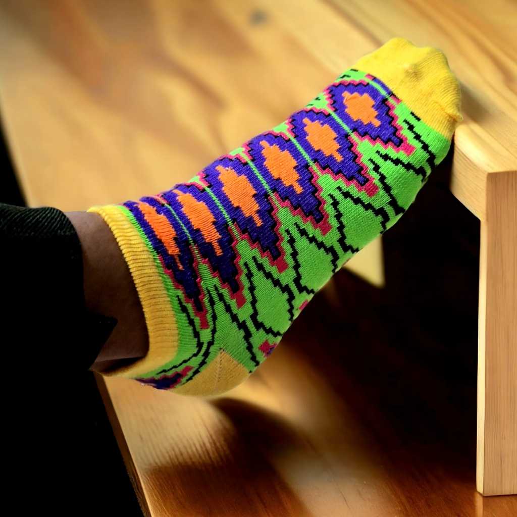 Kaos Kaki Pendek Warna Warni - SFO Semarang Official