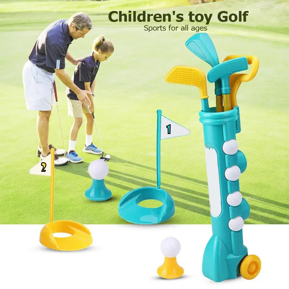 Mainan Edukasi Anak Golf Play Set - Mainan Stik Golf Anak Olahraga