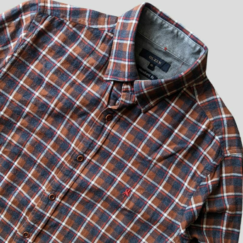 Kemeja Flanel OLZEN