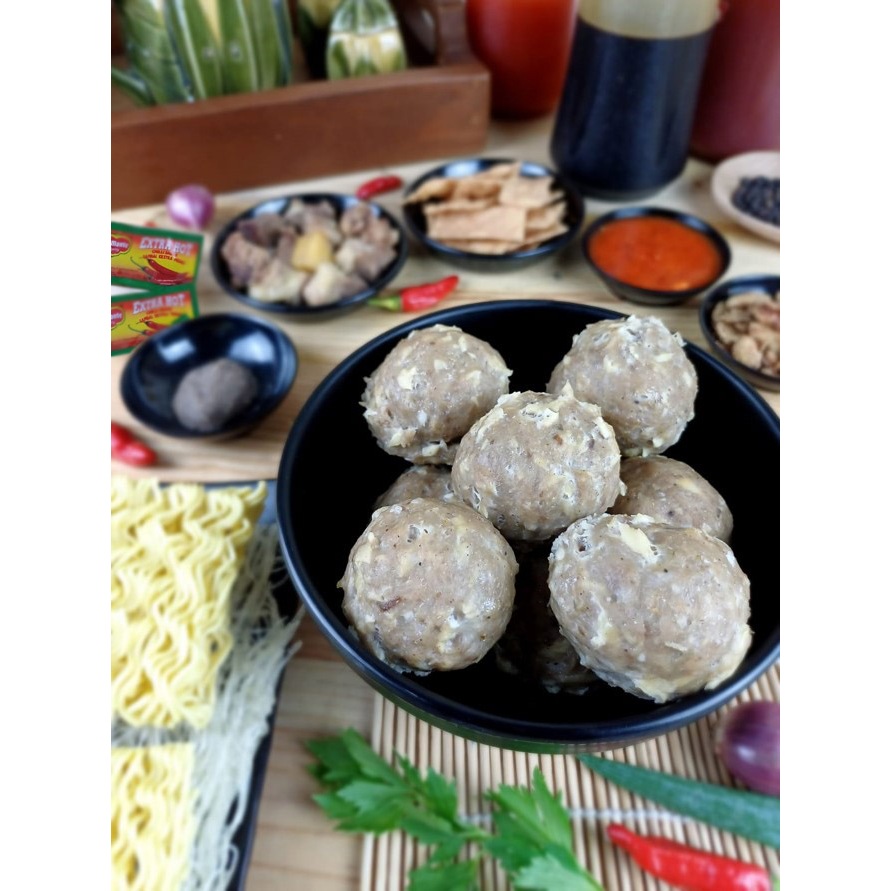 Bakso URAT Daging Sapi Homemade Bakso MENUL Halal PAKET KOMPLIT