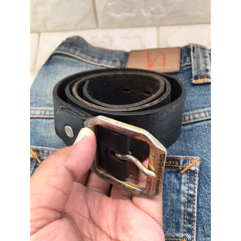 Dolce & Gabbana EmbosLeather belt used.PL