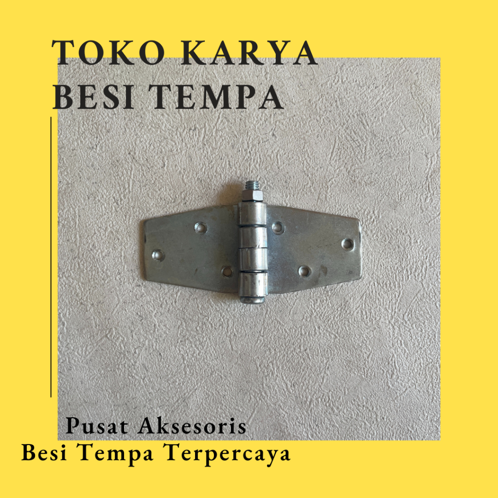 Engsel Tengah Kupu / Engsel Pintu Garasi Tengah Kupu / Engsel Tengah Pintu Garasi Sleding Lipat Mode