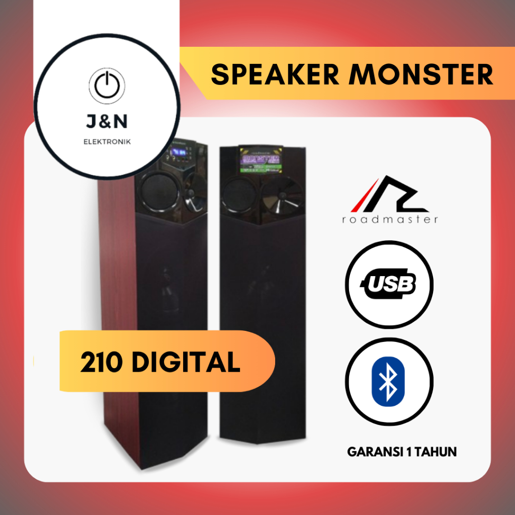 SPEAKER AKTIF ROADMASTER MONSTER 210 - DIGITAL SERIES