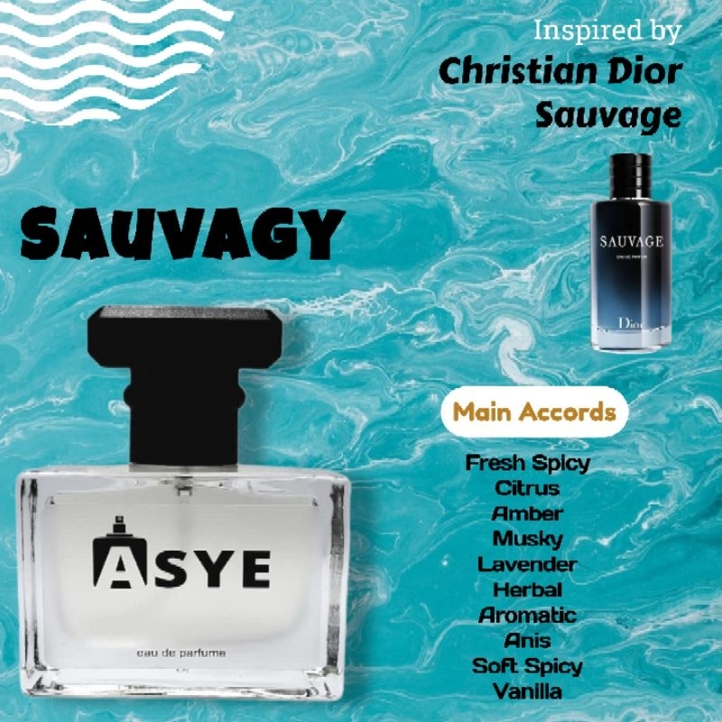ASYE PARFUME - Sauvagy || similiar to Christian Dior Sauvage ||