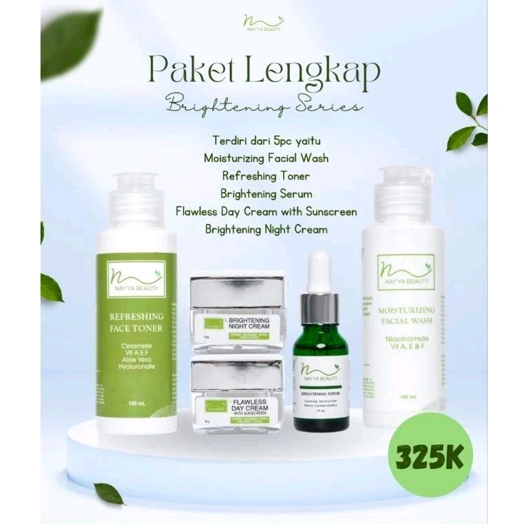 Nay'ya Beauty Brightening Series - Skincare Nayya Beauty