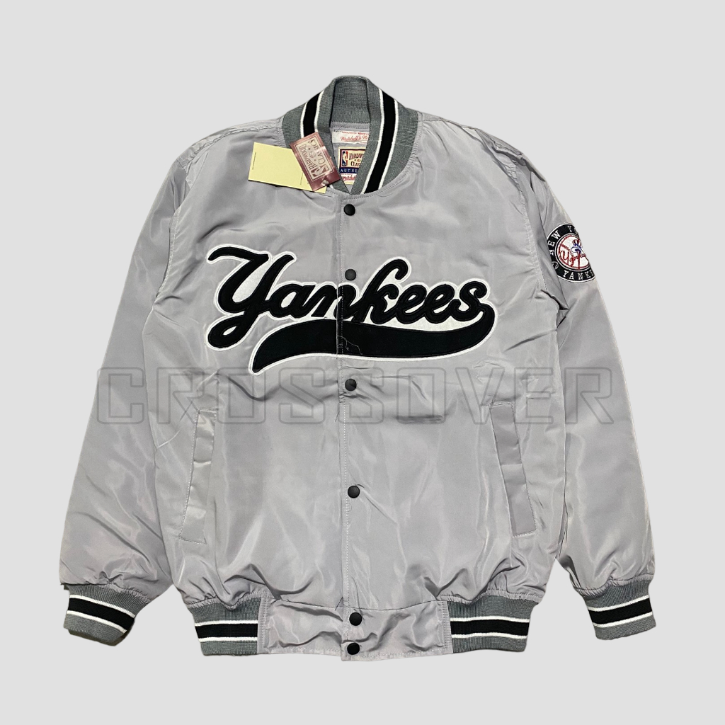 Jaket Varsity Yankees Baseball Pria Wanita Original