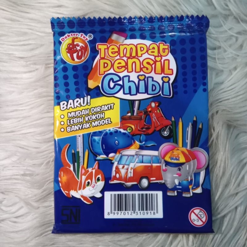 

Tempat Pensil Chibi Rakit Banyak Motif/Model