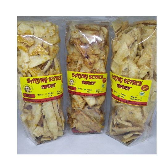 

BALKET/BALUNG KETHEK/IMOET/OLAHAN SINGKONG 200 gr KHAS SOLO