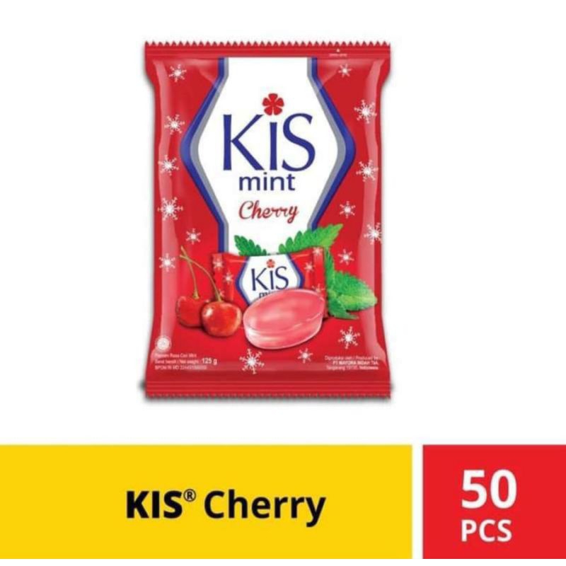 

PERMEN KIS MINT RASA CHERRY 125 GR/50 BUTIR