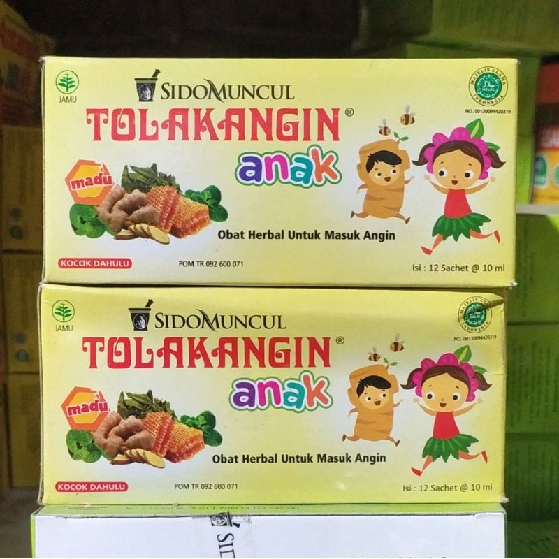 

tolak angin anak 1 box isi 12 pcs