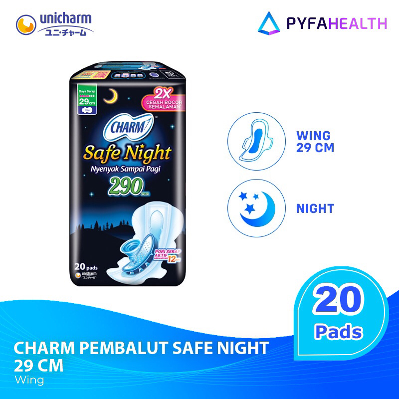 charm pembalur safe night 290cm