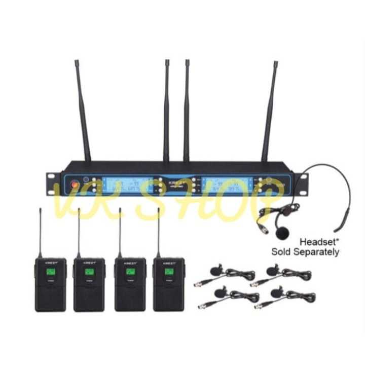 Mic krezt kru 4810 wireless (4bh mic clip on)