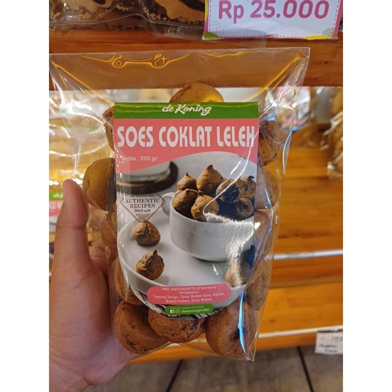 

Soes Coklat Leleh
