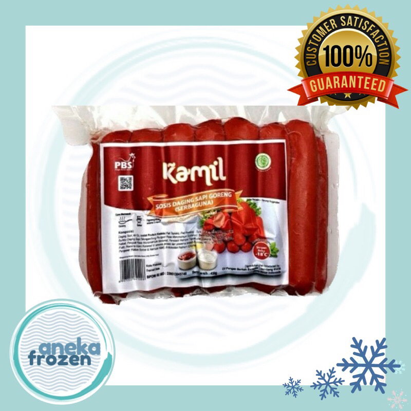 kamil sosis serbaguna isi 15 biji 450 gram aneka frozen malang