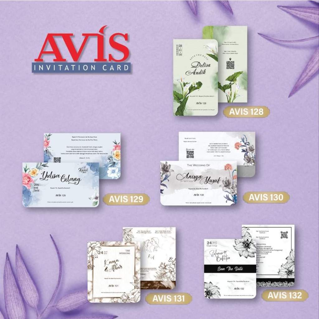 JAVASTORE | UNDANGAN BLANGKO AVIS