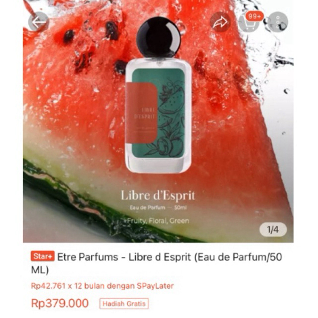 Preloved But New - Etre Parfume Libre D’Esprit | Preloved Parfum Etre | Etre Parfume