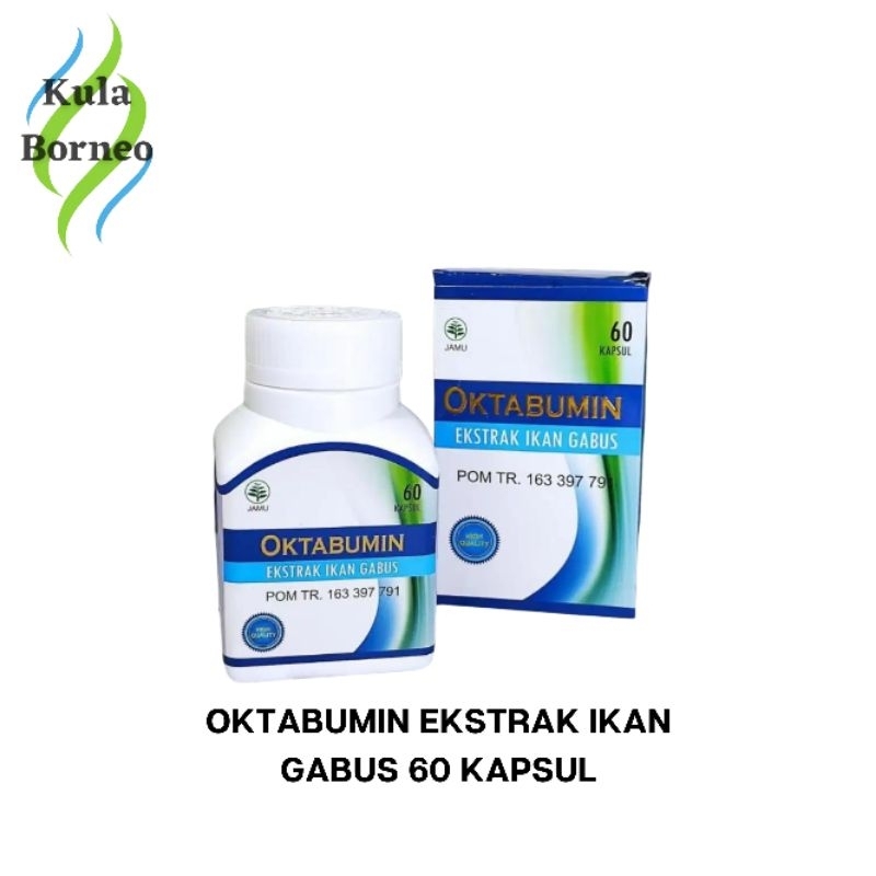 Oktabumin Ekstrak Ikan Gabus 60 Kapsul