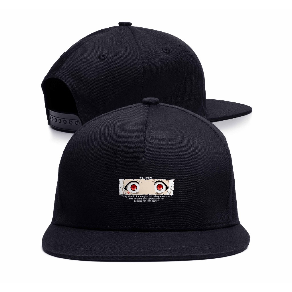 Topi infinite anime quote from JUUZOU SUZUYA - TOKYO GHOUL material cotton