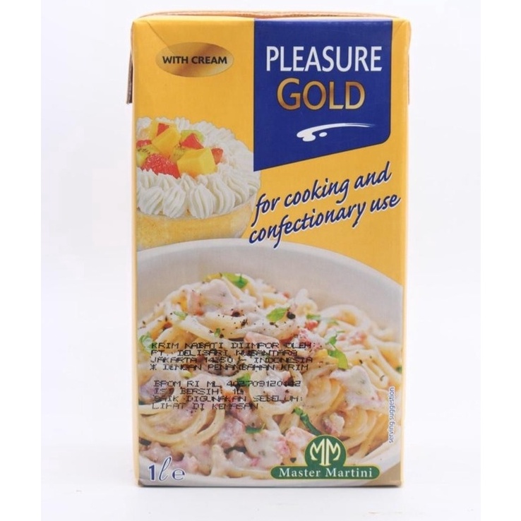 

SRHM948 PALING AMPUH Master Gourmet GOLD Cooking Whipping Cream 1Liter Cooking Cream GosendGrab