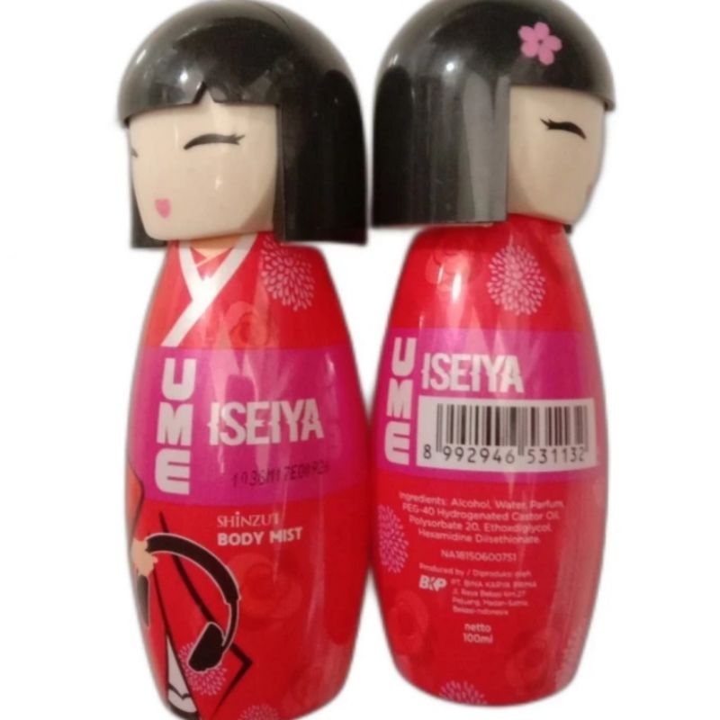 Ume Iseiya Body Mist 100Ml, Ume Ayumi Body Mist 100Ml, Ume Keiko Body Mist 100Ml
