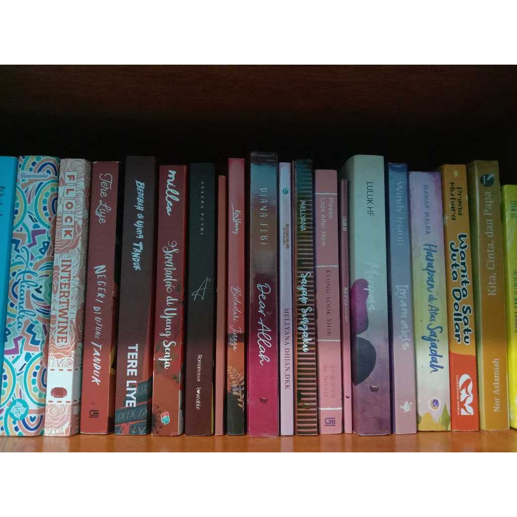 Novel preloved - novel murah - novel original