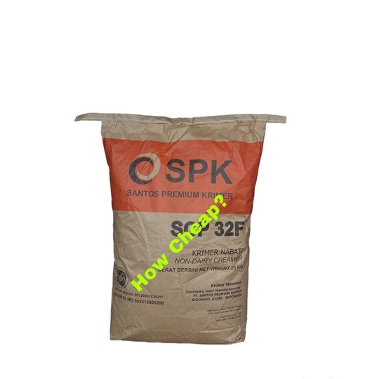 

BTQF8122 GROSIR Santos Premium Krimer Orange SCP32F 1kg