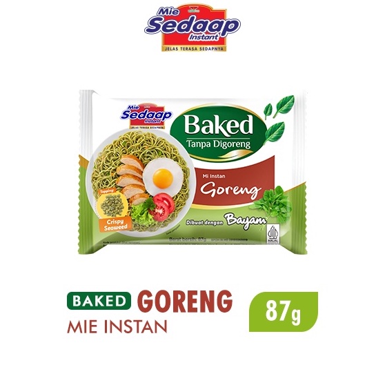 

QZQF9883 GROSIR Sedaap Mie Instan Baked Goreng 87gr x5