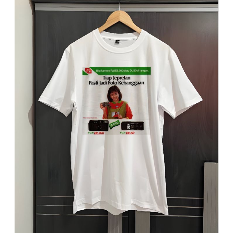 KAOS VINTAGE KAMERA FUJI KAMERA JADUL KAOS JADUL