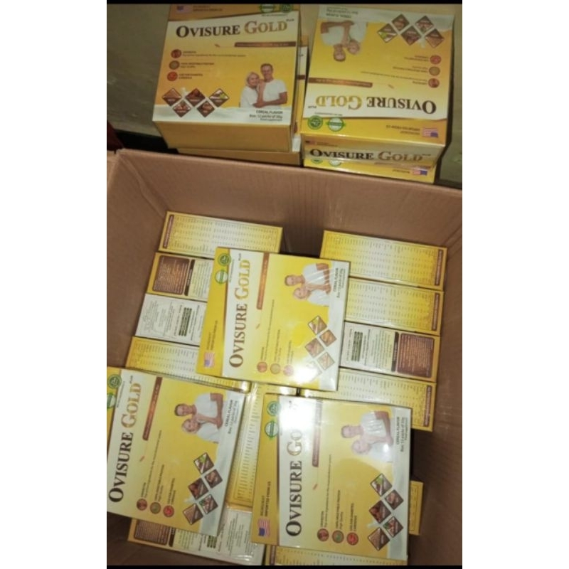 

paket 2box ovisure gold asli original