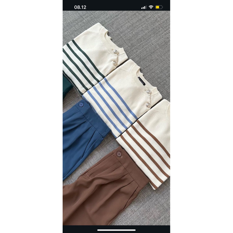 READY NEW GONEGANI BALMA SWEATER - DUSTY BLUE