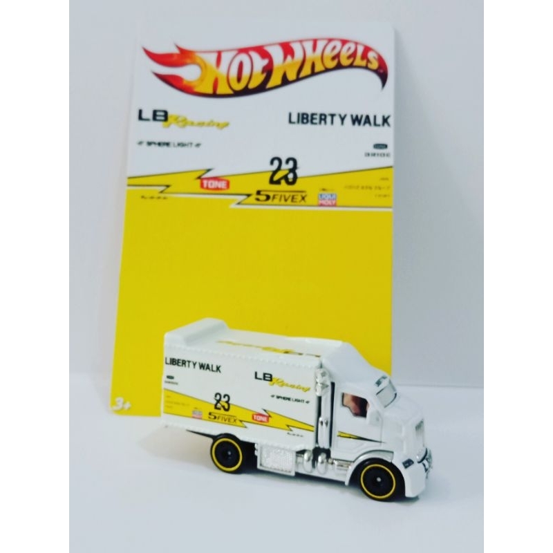 Diecast Custom 1/64 LBWK Truck + card & protektor