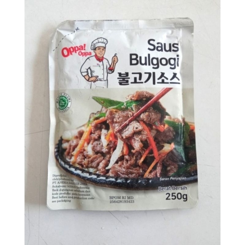 

JSF Oppa Saus Bulgogi | Berat 250gr