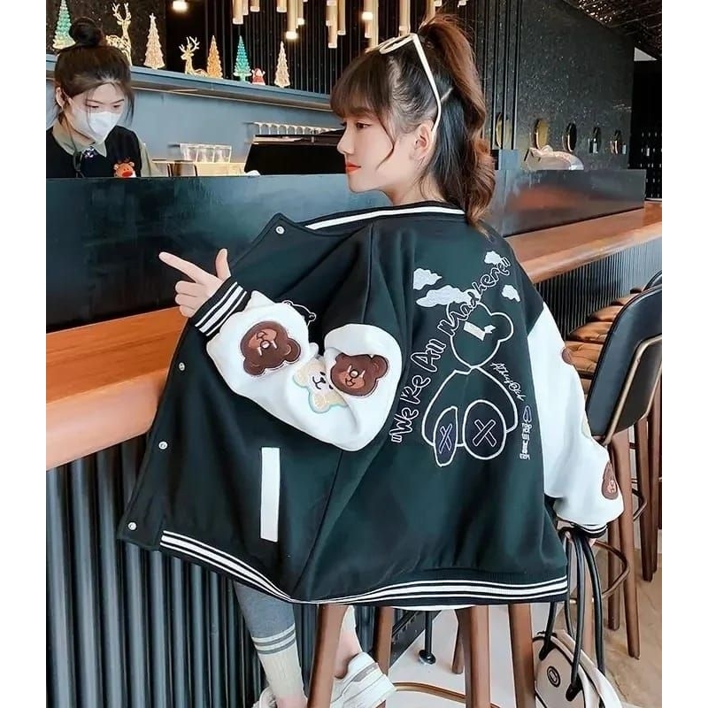 Bear TINY JACKET BASEBALL ANAK
