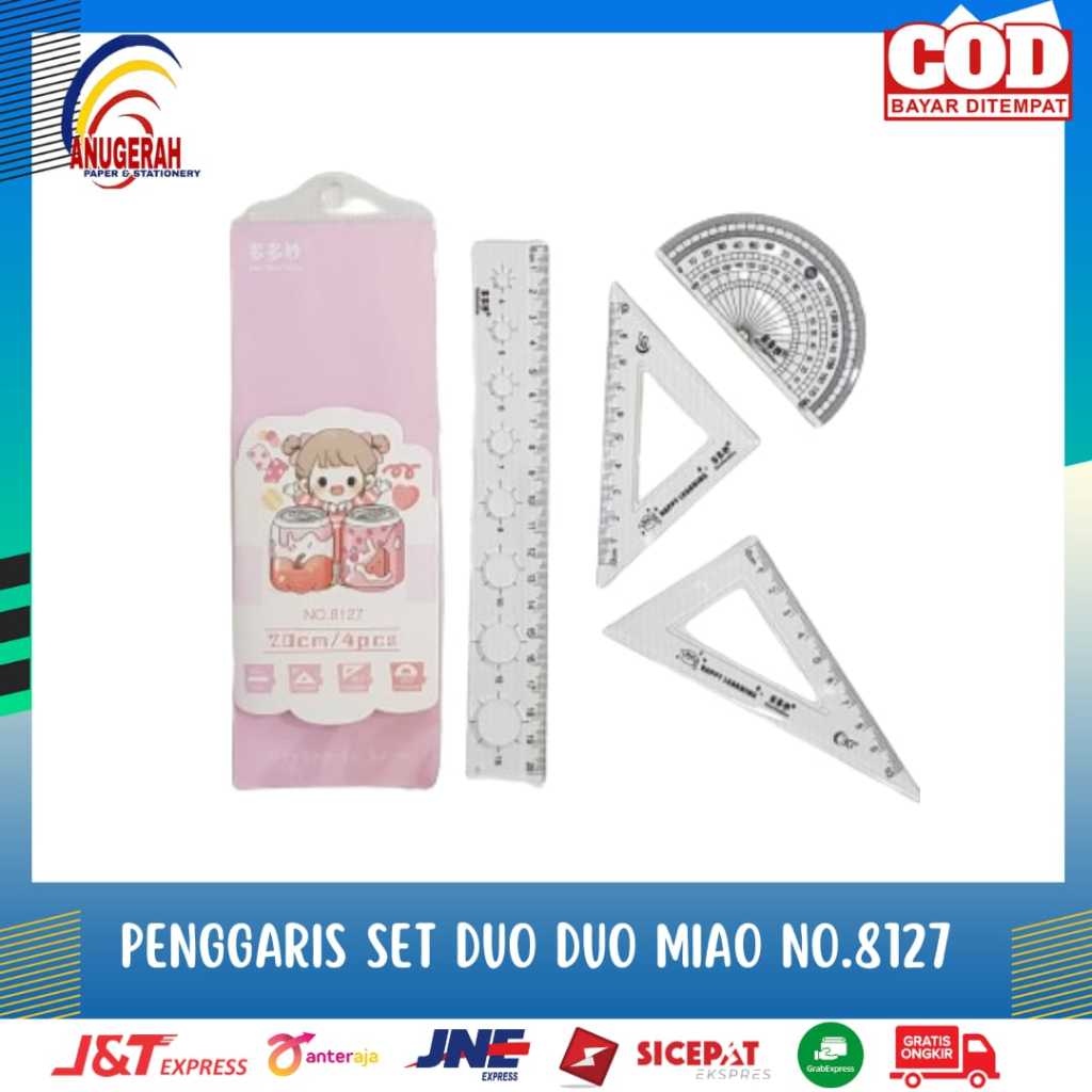 

PENGGARIS SET DUO DUO MIAO NO. 8127 (SET)