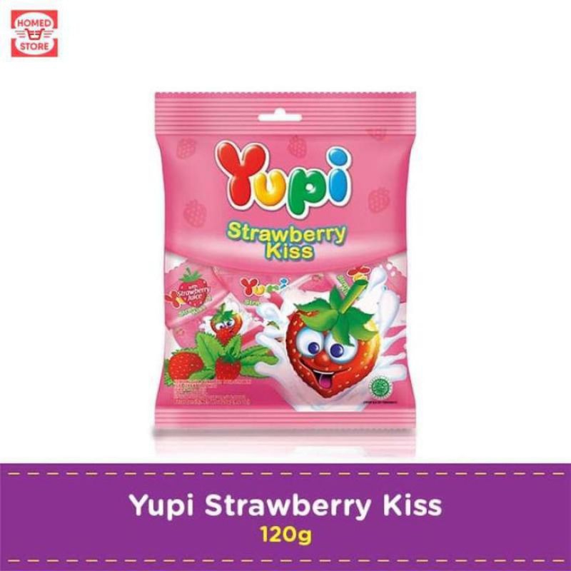 

permen yupi stroberi 1pck 120gram