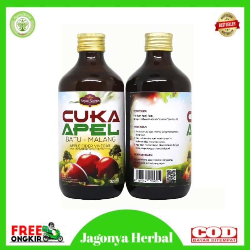 

CUKA APEL BATU MALANG ROYAL SULTAN 320 ML - ORIGINAL