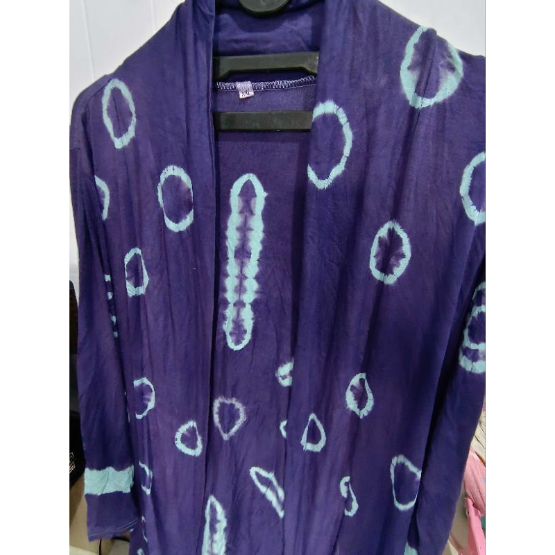 Outer Hijab Cardigan Batik