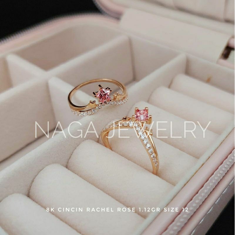 CINCIN RACHEL ROSE BINTANG EMAS 375 size 12